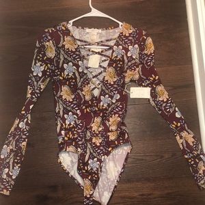 Forever 21 knit bodysuit